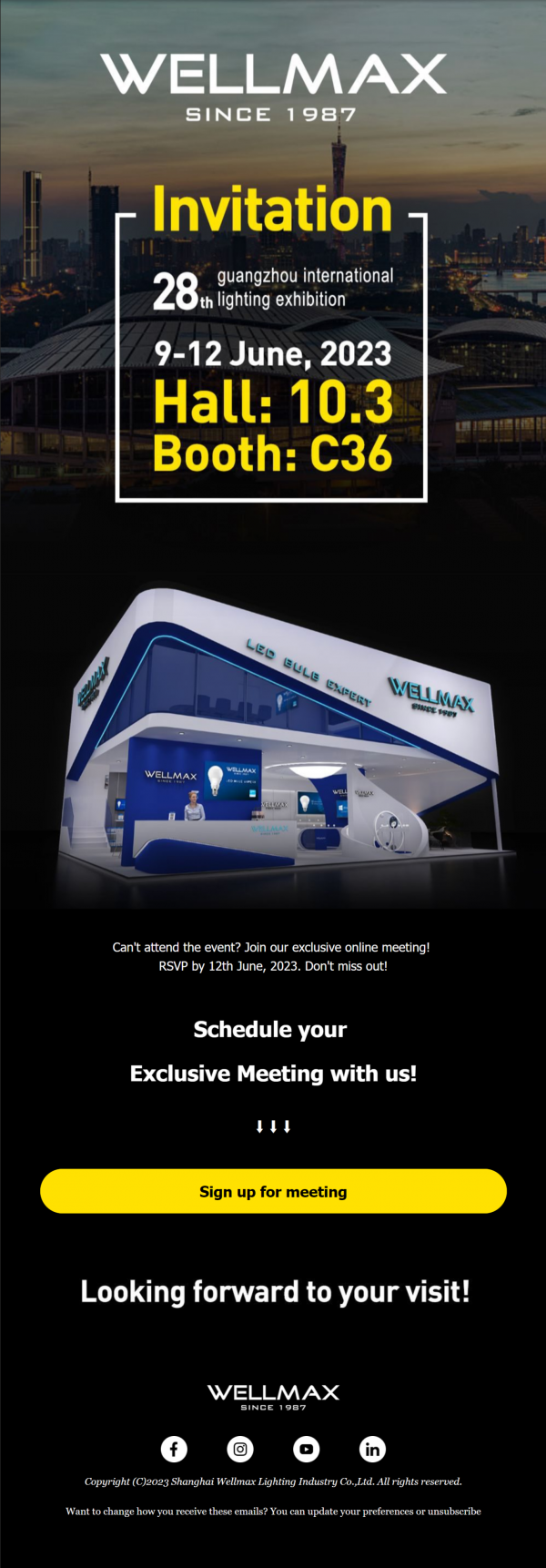 You've invited to join us at the Guangzhou Int'l Lighting Exhibition