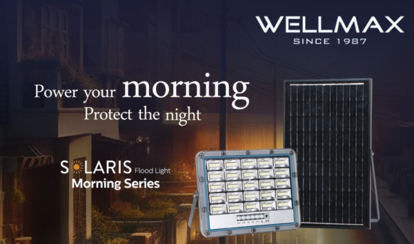 Unveiled!🔆SOLARIS Flood Light – Morning Series is coming!♻️
