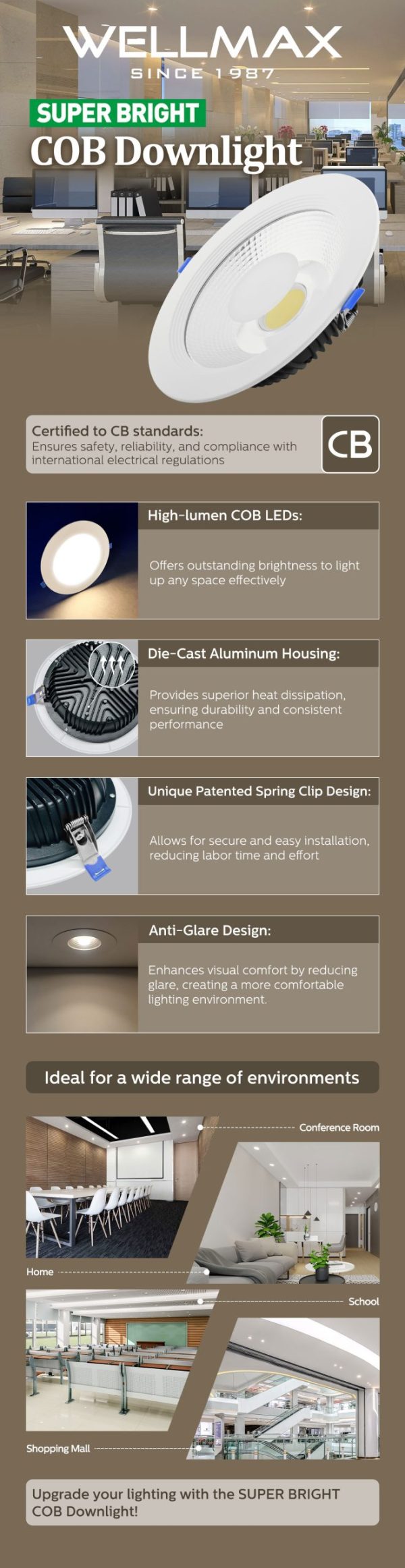COB Downlight