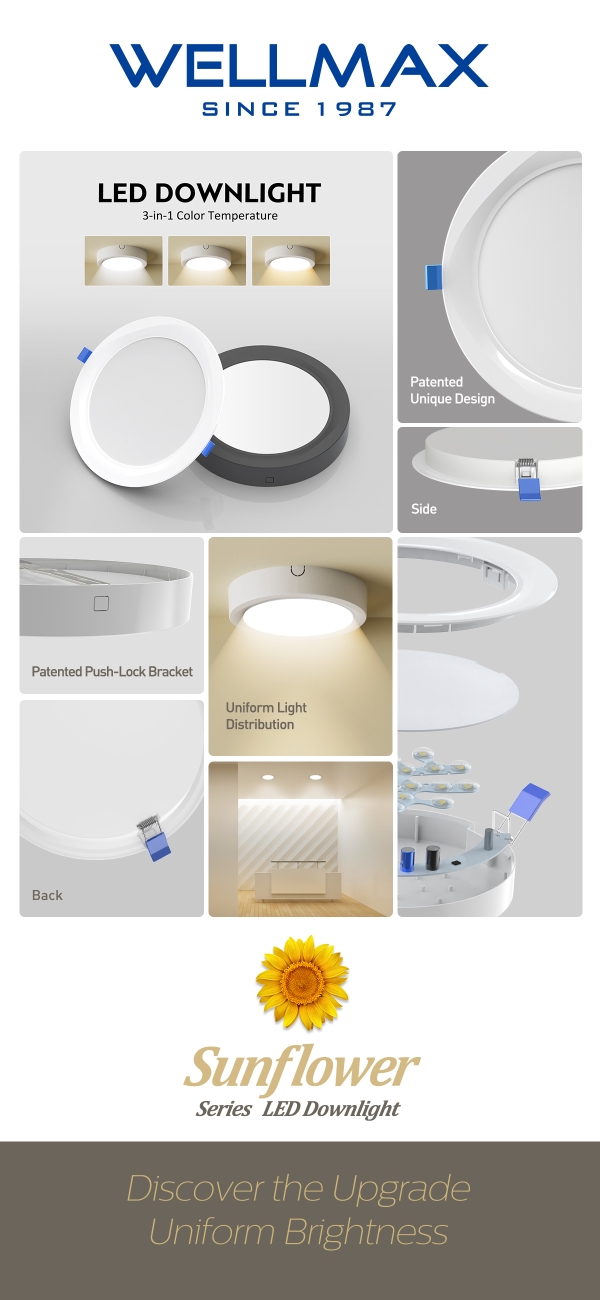 Sunflower Series Led Downlight