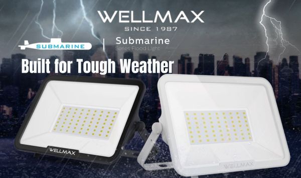 🌊 Submarine Flood Light- Built for Tough Weather, Smart Solutions!