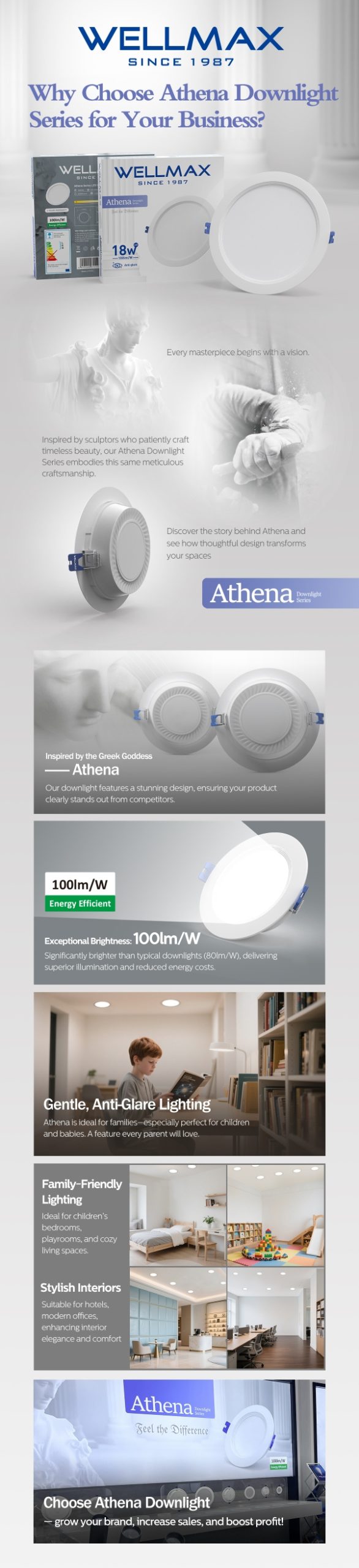Athena Downlight Series