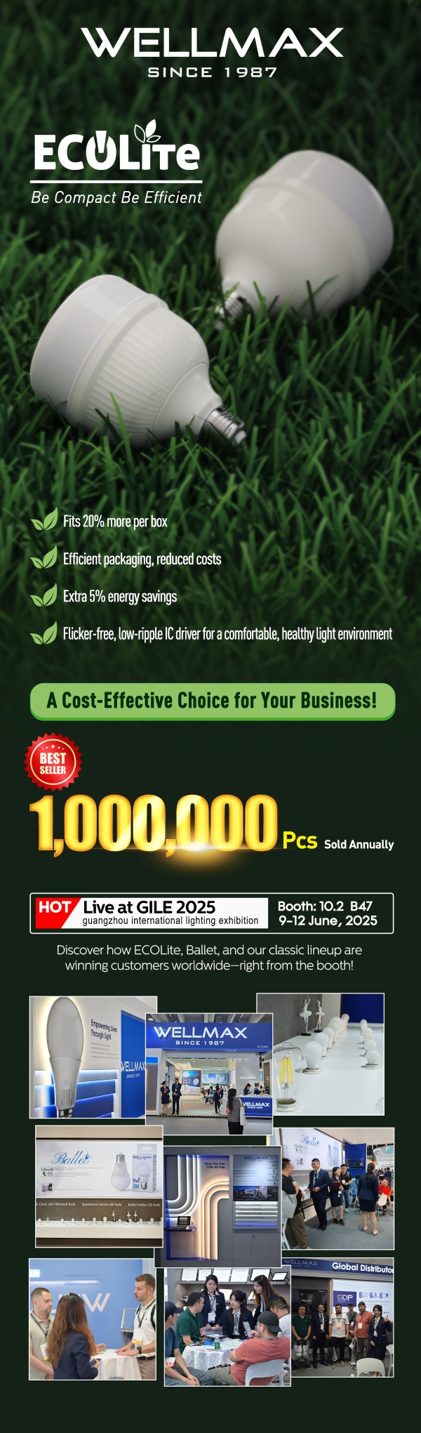 ECOLITE LED T BULB