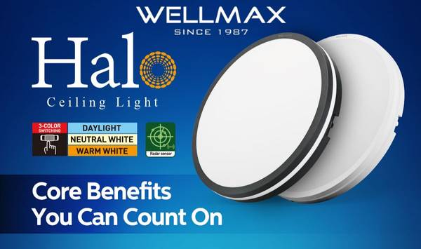 Customize Your Ceiling Light – New Colors🎨 + Smart Features⚙️ - Wellmax