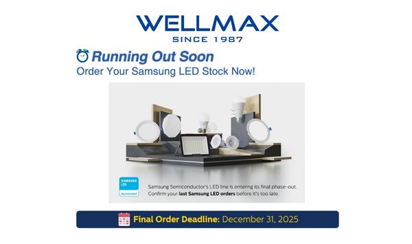 Running out soon⏰Order your Samsung LED Stock Now!