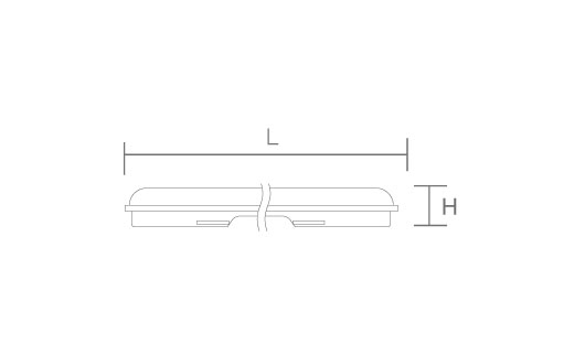 Trident C1 Tri-proof Light Housing Kit