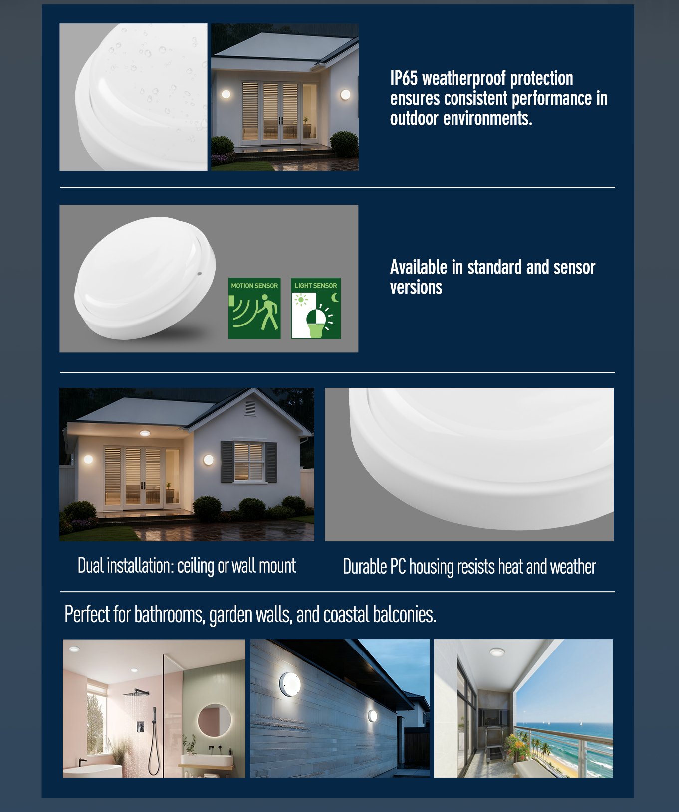 Garden & Mirror Bulkhead Series