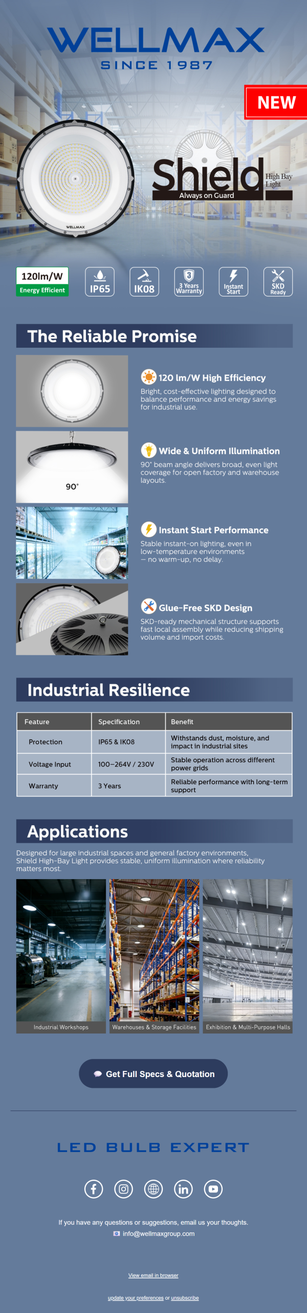Shield High Bay Light